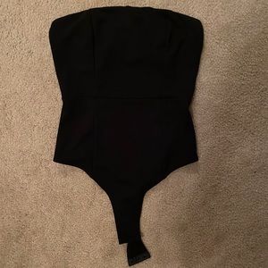 Black Halter bodysuit